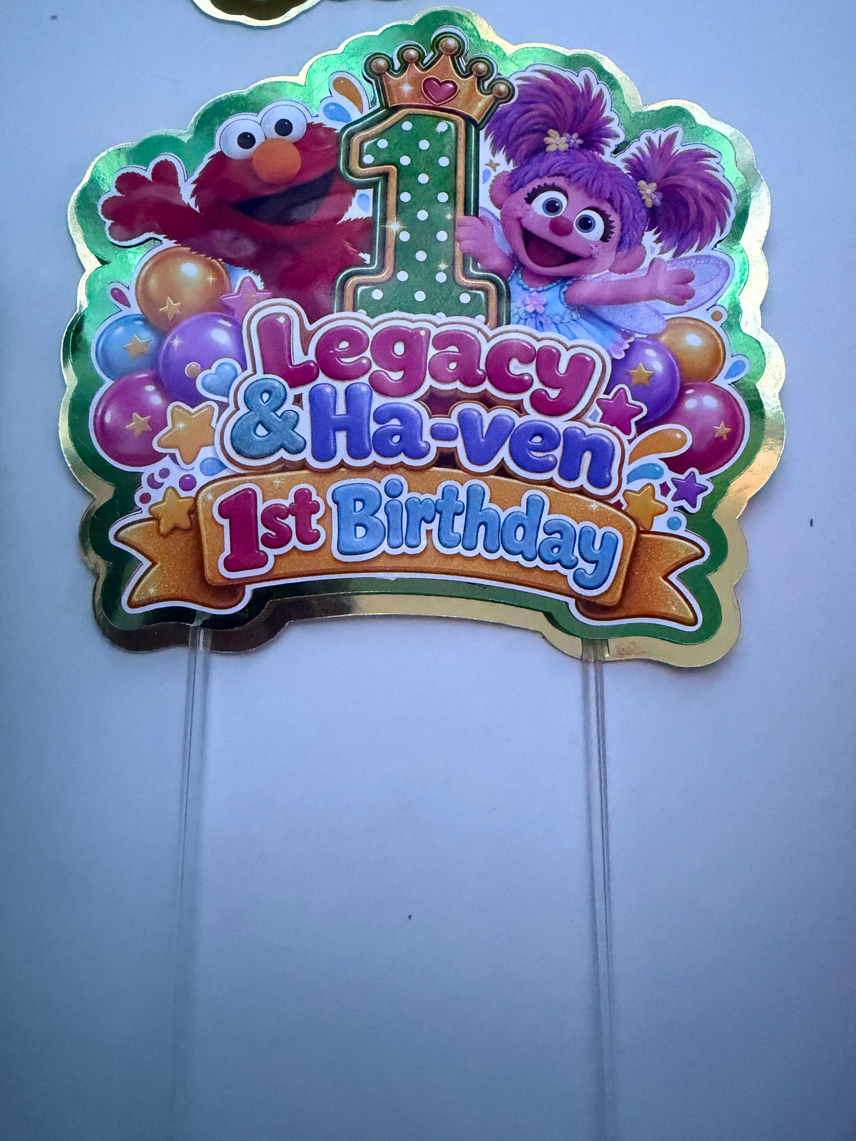 3D Cake Topper
