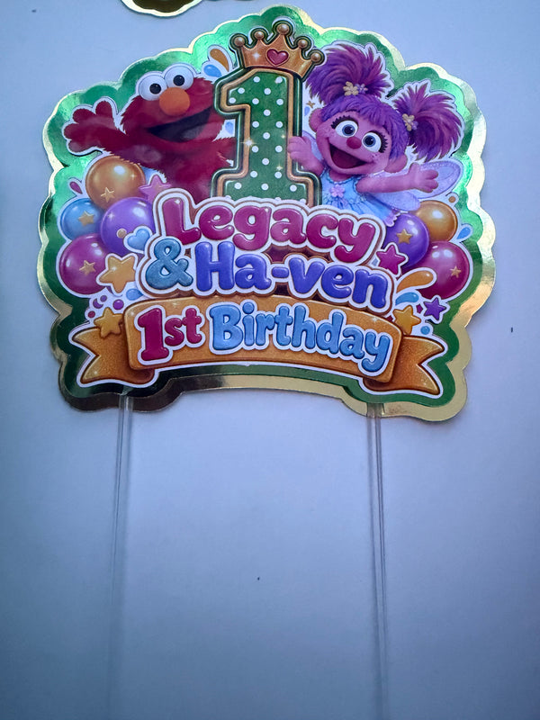 3D Cake Topper