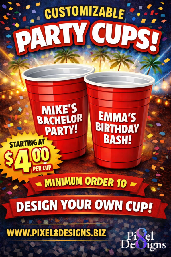Customized Party Cups
